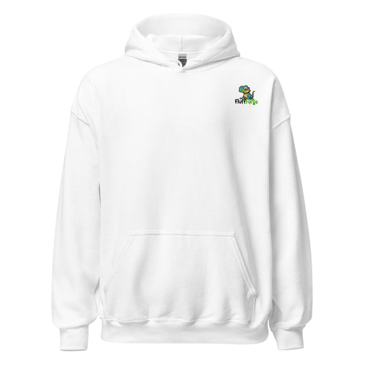 Alberta Independence Hoodie in white - front view