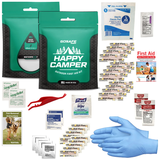 Outdoor MiniMed Pack first aid kit - front view