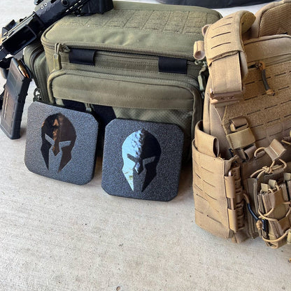 Spartan Level III+ AR550 Steel Body Armor Package
