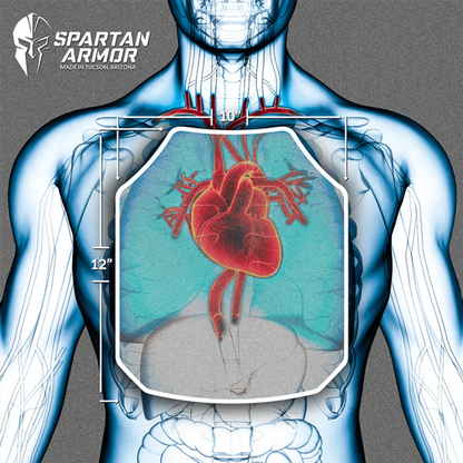 Spartan Level III+ AR550 Steel Body Armor Package