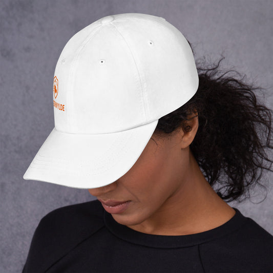 CyberWylde Range Cap in white - left side view