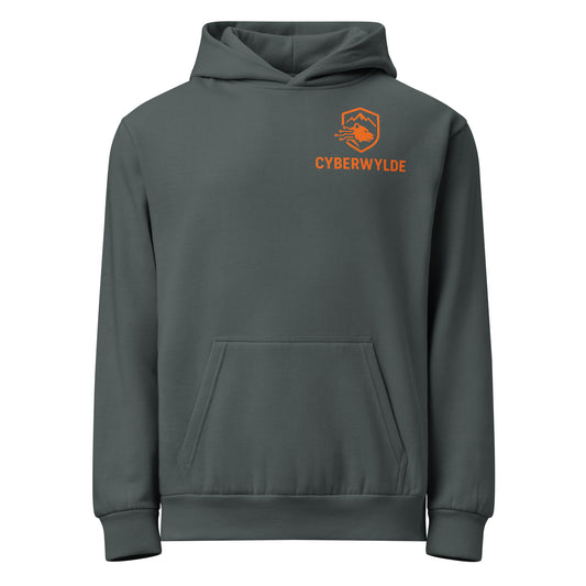 Recon Heavyweight Hoodie in midnight navy - front view