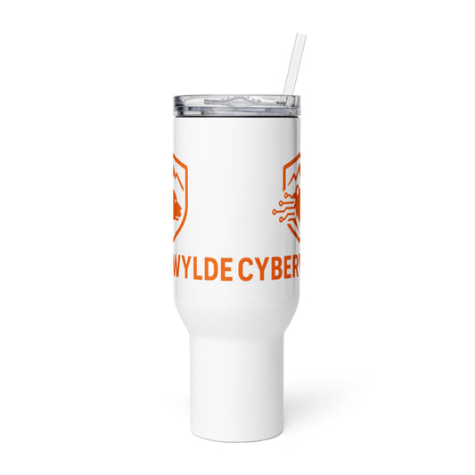 Expedition Tumbler 40 oz in white - front view
