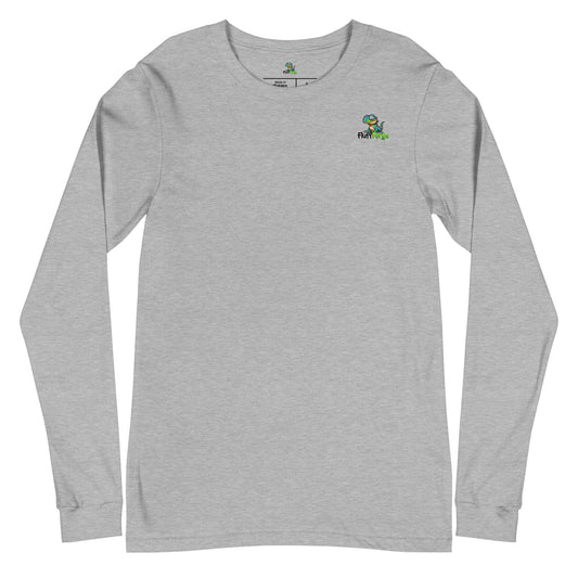 Vanguard Long Sleeve Tee in athletic heather - front view