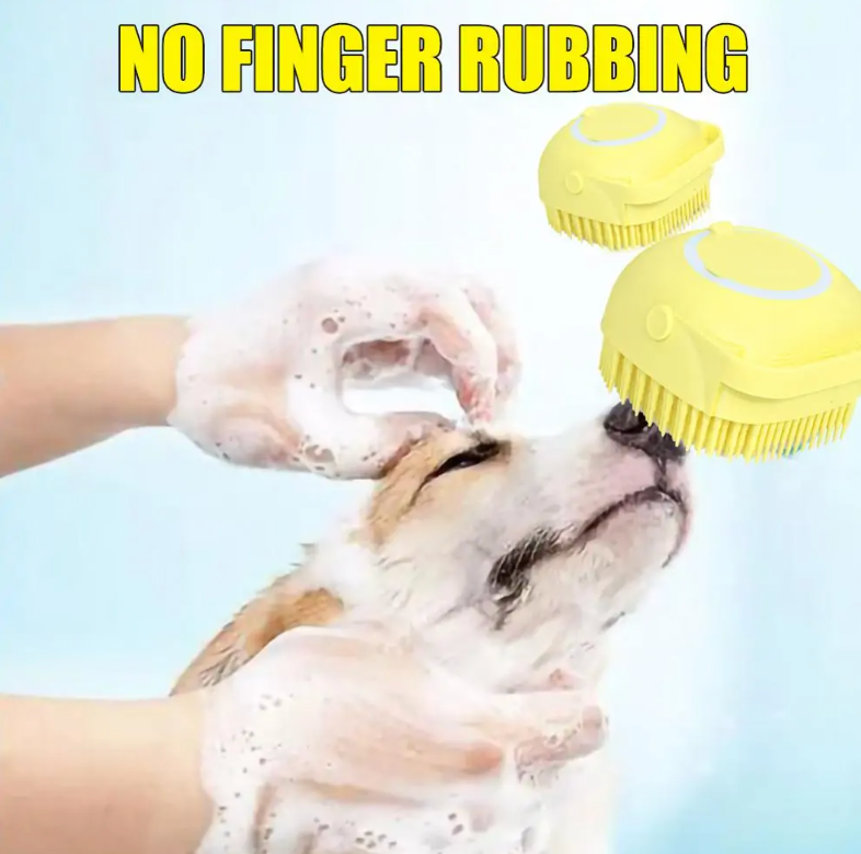 Silicone Dog Bath Brush